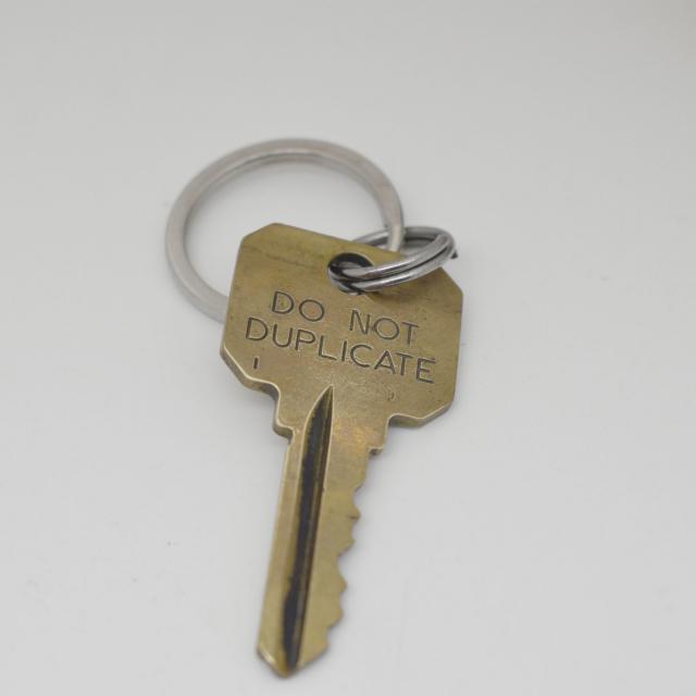 Dont put the key to your happiness in someone elses pocket keychain backside.jpg